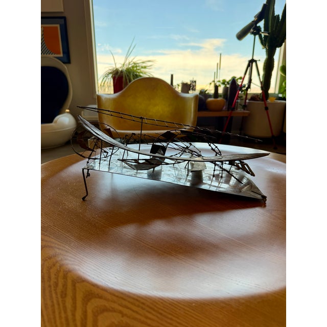 1960s Juan Luis Buñuel Kinetic Metal Sculpture Signed Brutalist Wire Assemblage Surrealist Art For Sale - Image 17 of 18
