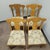 Brown Set of 4 Vintage Pine Fiddleback Dining Chairs by Corona Furniture Company For Sale - Image 8 of 8