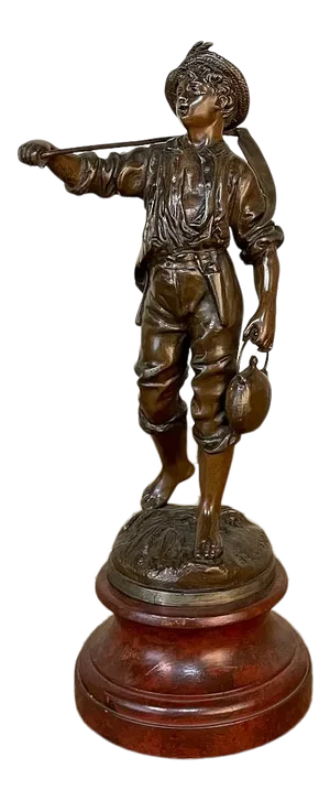 19th Century French Belle Epoque Statue by Victor Rousseau (1865-1954)