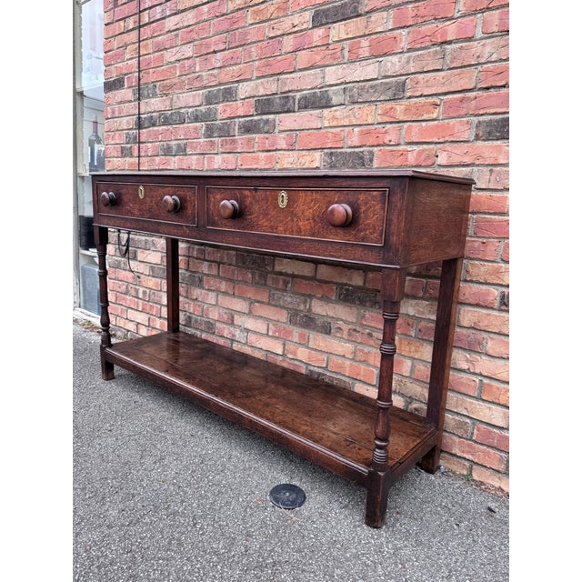 Early 19th Century 18th Century English Dresser Base For Sale - Image 5 of 12