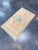 Early 21st Century Turkish Mini Rug Oriental Hand Knotted Vintage Rug 1'9" x 3' #17924 For Sale - Image 5 of 8