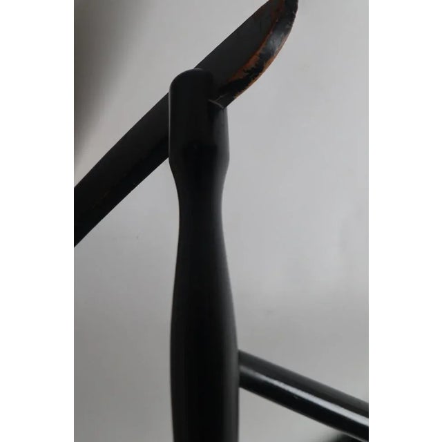 Black Grandessa Rocking Chair in Beech by Lena Larsson for Nesto, 1960s For Sale - Image 9 of 10