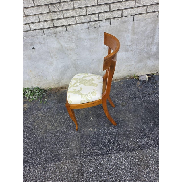 1920 Italian Fruit Wood Ladies Vanity Chair For Sale - Image 16 of 16