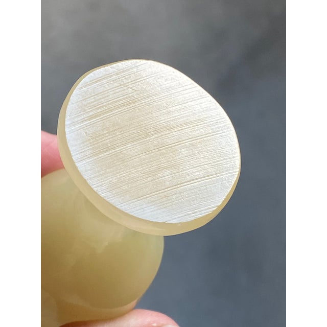 1960s 1960s Carved Onyx Stemware + Tray, Set of 7 Pieces For Sale - Image 5 of 17