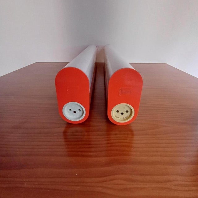 Fluorescent Wall Lights from Mazda, 1970s, Set of 2 For Sale - Image 4 of 10