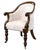 19th Century English Regency Rosewood Tub Library Armchair For Sale - Image 15 of 15