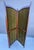 Austrian Secession Three-Panel Paravent in Olive Green Textile, 1910s For Sale - Image 15 of 16