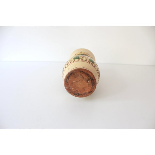 Terracotta Pottery Vase Vintage For Sale - Image 4 of 6