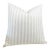 Striped Pillow Cover in Beige, 22x22 Pillow For Sale