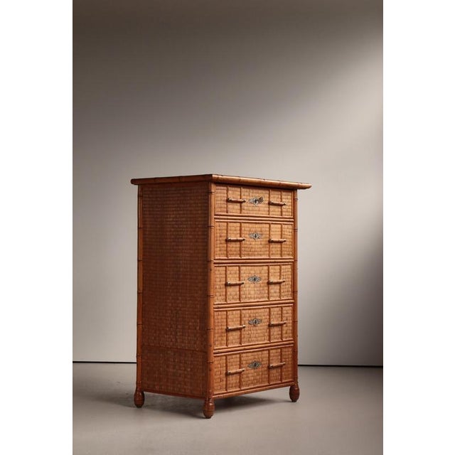 Model No 555 Chest of Drawers from Bodafors, Sweden, 1890s For Sale - Image 5 of 18