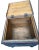 Wood Late 19th Century Faux Stacked Book Box Painted Side Table For Sale - Image 7 of 7