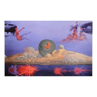 Wolfgang Hutter, The First Stars and the Sky of the Aphrodite, Print, 2014 For Sale