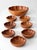 Mid 20th Century Mid 20th Century Mid-Century Modern Wood Serving Bowl Set For Sale - Image 5 of 15