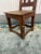 American Late 18th Century Primitive Oak Side Chair For Sale - Image 3 of 7