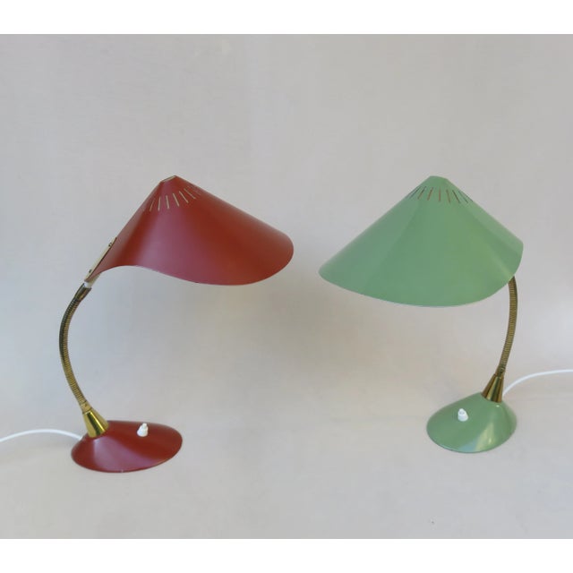1950s Cobra Desk Lamps from Cosack, 1950s, Set of 2 For Sale - Image 5 of 18