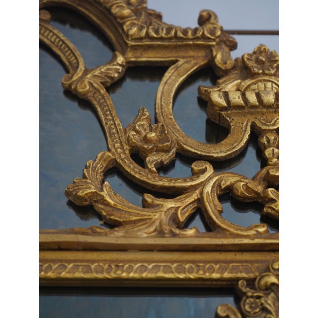 Friedman Brothers French Baroque Gold Frame Mirror For Sale In Philadelphia - Image 6 of 10