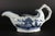 English Delftware Blue and White Chinoiserie Sauce Boat, London English, London, Circa 1750–1760 This English delftware...