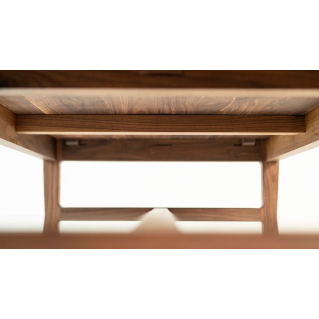 Danish Modern Laurel Walnut Dining Table For Sale - Image 6 of 7