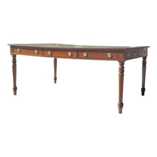 19th Century Georgian Mahogany Partners Writing Table, 1830 For Sale