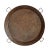 Brown Mid 20th Century Iron Round Tray For Sale - Image 8 of 8