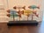 Vintage Leaded Slag Glass and Copper School of Fish Sculpture Styled After Curtis Jere For Sale - Image 9 of 11