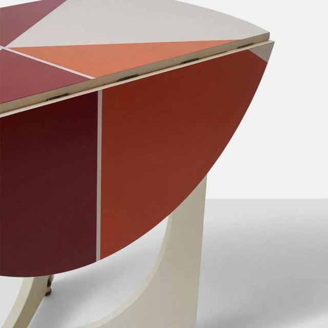Gio Ponti Drop Leaf Apta Table For Sale In San Francisco - Image 6 of 9