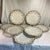 Mid 20th Century French Limoges Haviland Pink Roses With Elaborate Gold Rim - Set of 8 For Sale In Chicago - Image 6 of 9