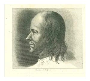 John Thornthwaite, Portrait of a Man, Original Etching, 1810