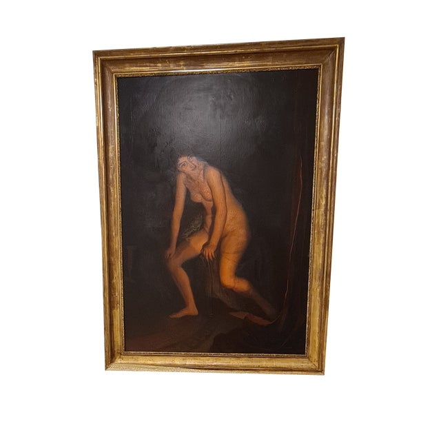 Cesare Ghirardi, Adonis' Mother Myrrha, 1869, Oil For Sale