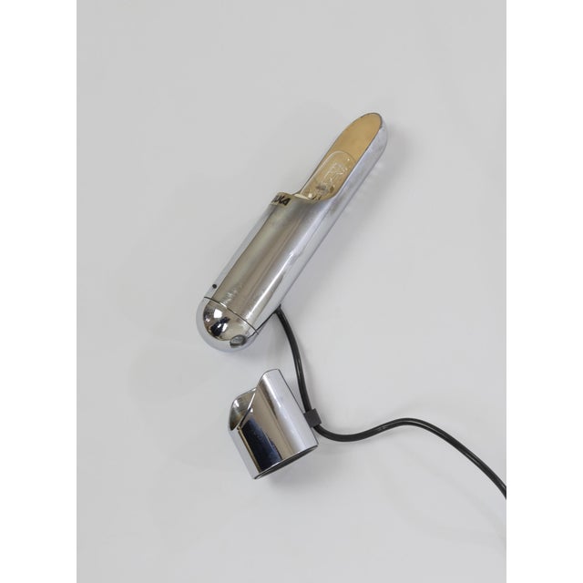 Metal Gecko Table Lamp by Gianfranco Frattini for Leuka, 1970s For Sale - Image 7 of 10