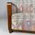 Art Deco Italian Sofa in Fabric with Geometric Pattern and Wood, 1930s For Sale - Image 13 of 16