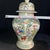 Pair of Chinese Famille Rose Porcelain Figural General Jars With Lids For Sale - Image 4 of 9