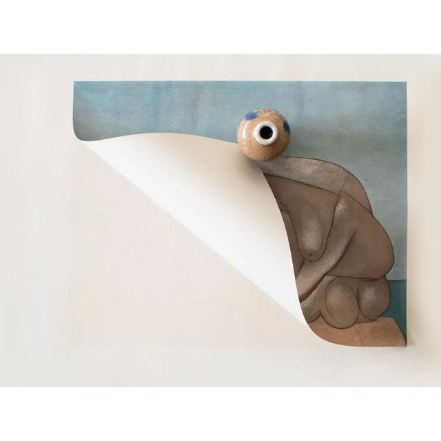 1950s 1954 After Pablo Picasso "Woman on the Beach", Period First Limited Edition Offset Lithograph For Sale - Image 5 of 13