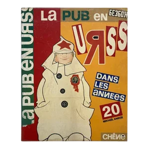 Advertising in the in the 1920s, La Pub in Urss French Book