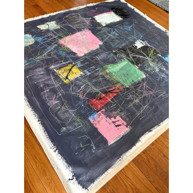 Sarah Trundle, Contemporary Abstract Painting, "Motion to Adjourn" For Sale - Image 6 of 7