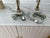 Antique Pair of Neo-Classical Petite Brass and Cut Crystal Lamps Completely Restored For Sale - Image 10 of 11
