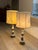 Metal 1950s Mid Century Alabaster and Ornate Brass Lamps For Sale - Image 7 of 10