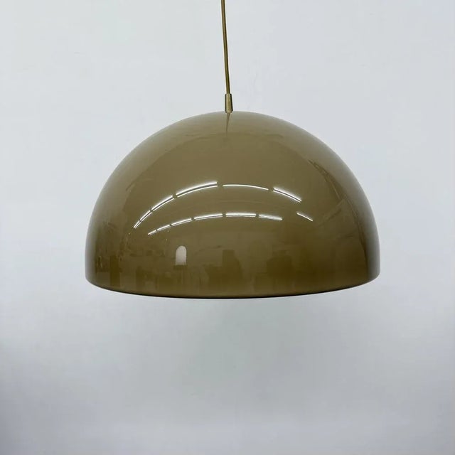 Brown Mushroom Pendant, 1970s For Sale - Image 4 of 18