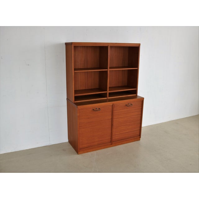 Mid-Century Modern Drum Filing Cabinet, 1960s For Sale - Image 3 of 12