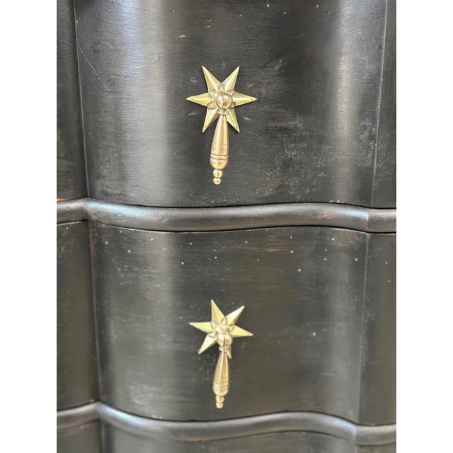 Black Antique Louis XIV Commode, 1890s For Sale - Image 8 of 13