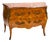 Louis XV Style Bombé Commode in Wood and Red Marble, Late 19th Century For Sale