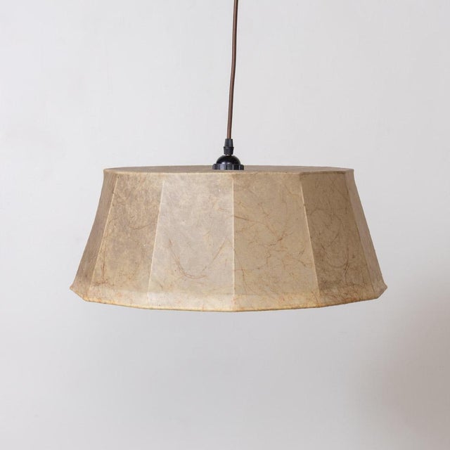 1960s Italian Cocoon Pendant Light For Sale In Los Angeles - Image 6 of 12