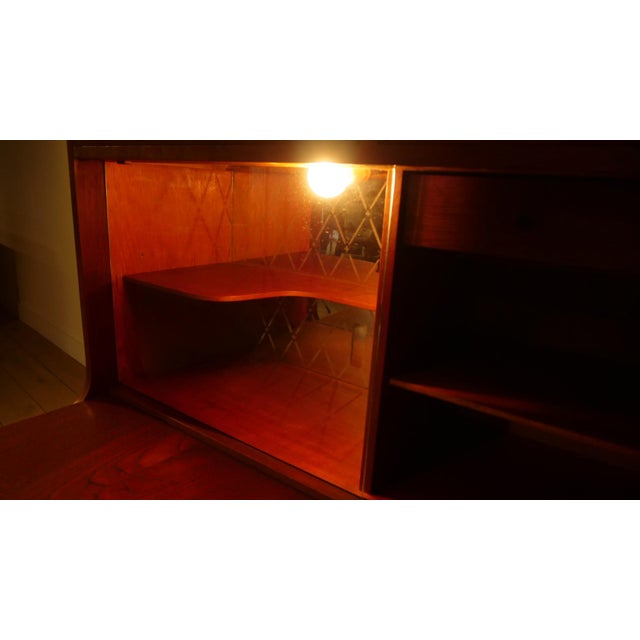 1960s Vintage Teak Bar Cabinet by H. P. Hansen, 1960s For Sale - Image 5 of 18