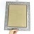 Metal 8 X 10 Vintage Pewter Picture Frame Large Heavy Seagull Canada Floral For Sale - Image 7 of 7