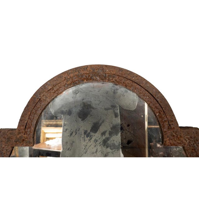 Pair of Louis XV Style Steel Mirrors For Sale In Boston - Image 6 of 6