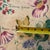 Vintage Berry Butterfly Botanical Screen Print Upholstery Fabric, 6 Yards For Sale - Image 9 of 11