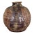 Studio Pottery Vase by Nelson With Incised Geometric Motifs and Earthy Glaze. For Sale