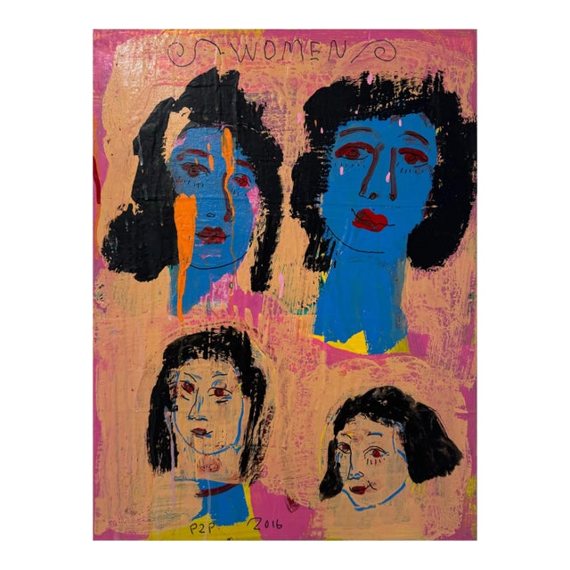 Contemporary Women by Patricia Zinsmeister Parker Painting For Sale