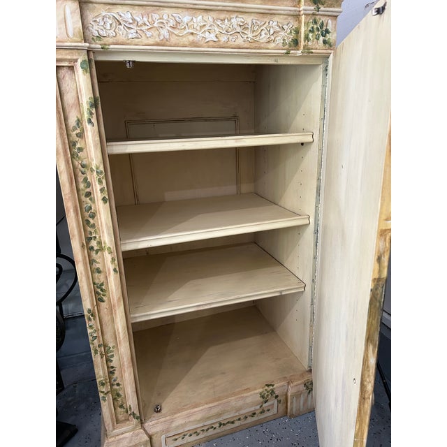 Beige 1990s Habersham Entertainment / Storage Cabinet For Sale - Image 8 of 16