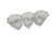 Art Deco Glasses, Poland, 1930s, Set of 3 For Sale - Image 4 of 10
